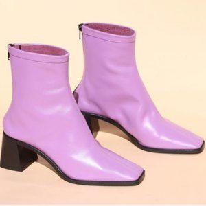 Intentionally Blank KAM Boots Purple